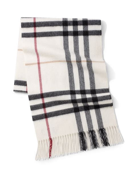 burberry scarf price white